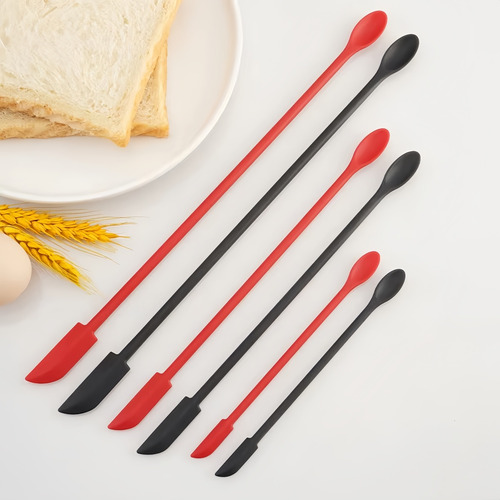 Cucharas De Silicona De Cocina Reutilizables De 6 Piezas