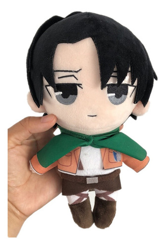 Shingeki No Kyojin Levi Ackerman2 Juguete De Peluche 20cm