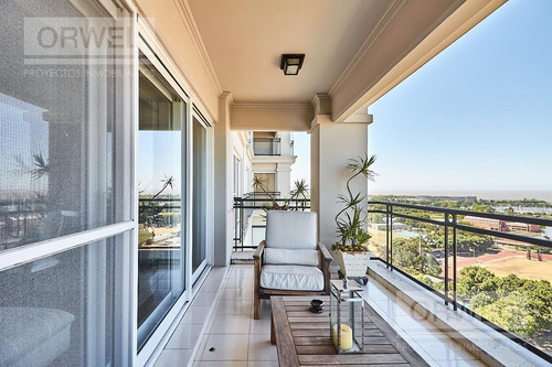 Imagen 6 de 30 de Departamento En Chateau! Piso Alto Con Hermosa Vista! Alquiler Con O Sin Muebles!