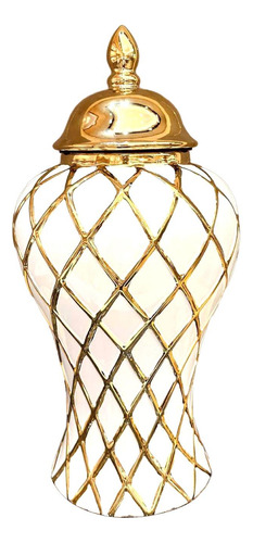 Tarro De Cerámica Para Jengibre, Tarro De Decoración Medio