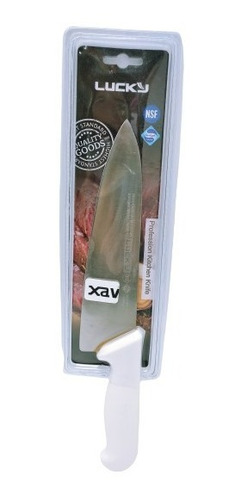 Cuchillo Carne Chef Carniceria 8'' 2,8mm Lucky Ig. 6390 Xavi