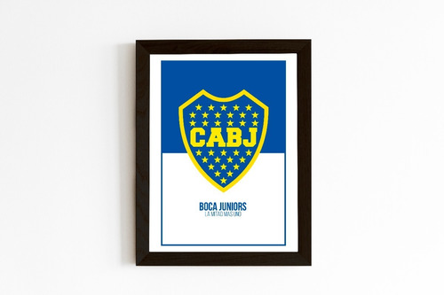 Cuadro Boca Juniors Regalo Decoración