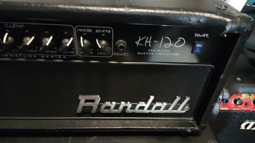 Amplificador Randall+ Caixa 4 X 12 Para Guitarra De 120w Preto (Usado)