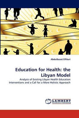 Libro Education For Health - Abdulbaset Elfituri