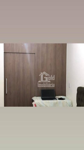 Apartamento Com 2 Dormitórios À Venda, 56 M² Por R$ 220.000 - Residencial Greenville - Ribeirão Preto/sp - Ap3104