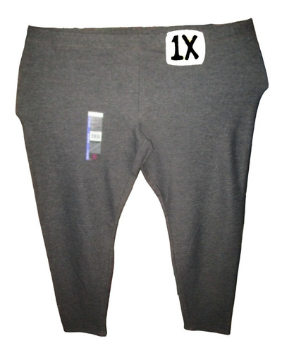 Pantalon Leggins Azul Nevado Talla 1x (34/36) No Boundaries