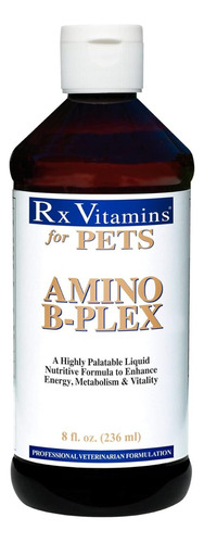 Amino B-plex Para Mascotas Rx Vitamins 236 Ml