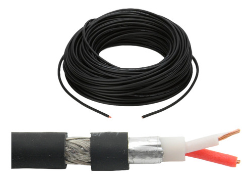 Cabo Dmx 22 Awg 110 Ohm Dupla Blingem 10m Sparflex