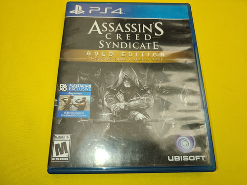 Assassins Creed Syndicate Ps4 Disco En Buen Estado Funciona
