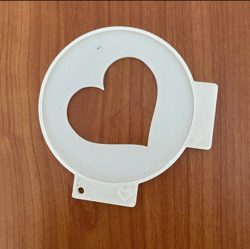 Imagen 4 de 4 de Stencils Smile Para Capuchino Ó Café / Impresos En 3d