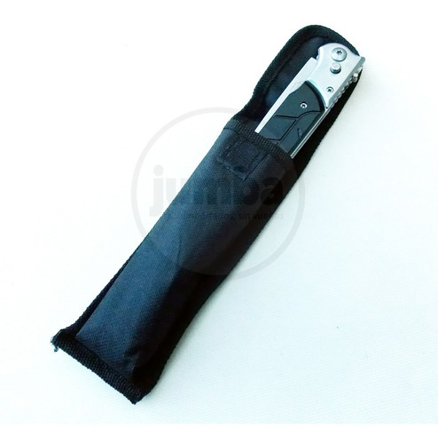 Navaja Automática Plegable Metálica Extra Larga 32cm Funda