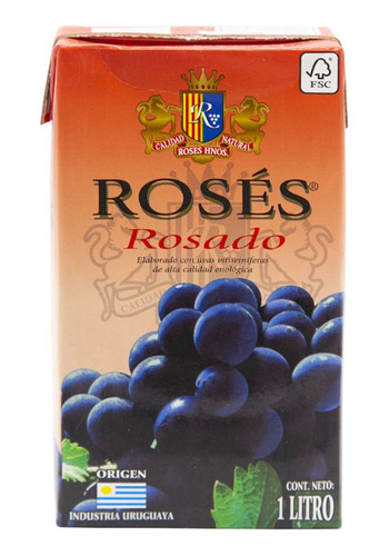 Vino Roses 1lt - Suchina Sa