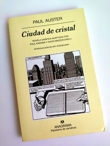 Ciudad De Cristal Paul Auster Editorial Anagrama Usado M5