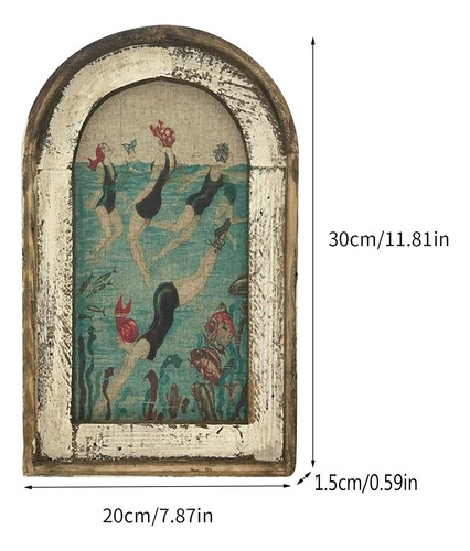 R Swimming Wall Art: Adornos Decorativos Para Baño