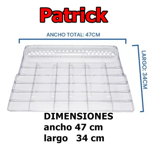  Tapa Cajon Verdura Heladera Patrick 