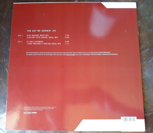 Vinil Funky Green Dogs You Got Me (burnin' Up) - Importado