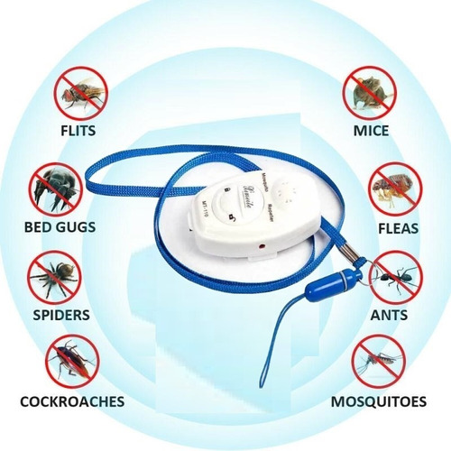 Repelente Portátil Portable Zancudos Moscas Arañas Raton Etc