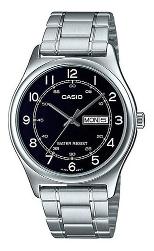 Reloj Casio Mtp-v006d-1b2 Formal Ag Oficial Caba Gtia 2 Años
