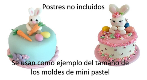 Moldes 10 Cm Pastel Flan Reposteria Recto Redondo Set 10 Pzs