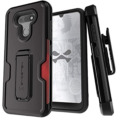 Ghostek Iron Armor Clip Para LG Harmony 4 Funda Con Funda,