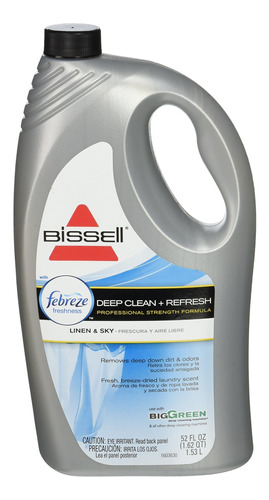 Bissell Rental Deep Clean And Refresh Professional Strength.