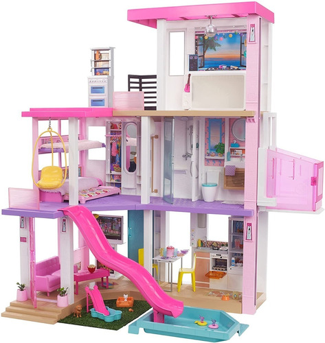 Casa de bonecas Mattel Barbie DreamHouse cor rosa