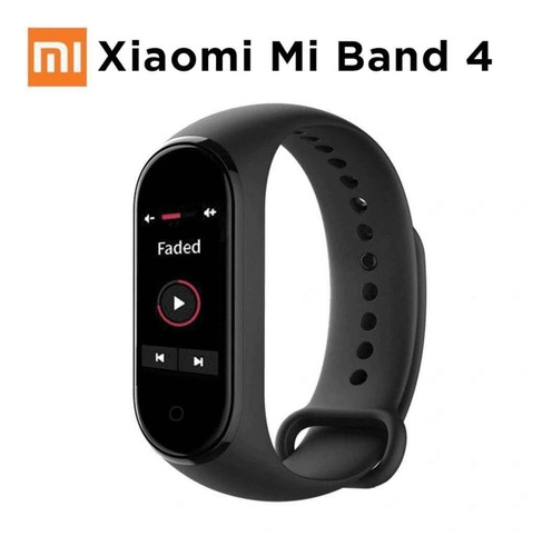 Pulseira Inteligente Xiaomi Mi Smart Band 4 Preto Lançamento