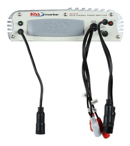 Imagem 3 de 10 de Módulo Amplificador 1000 Watts 4 Canais Náutica Marinizado