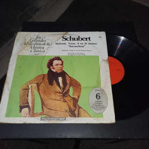 Los Grandes Maestros De La Musica Clasica Lp Vinil Schubert 