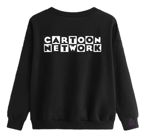 Saco Hoodies Diseño Cartoon Network Niños Unisex Cuello Redo