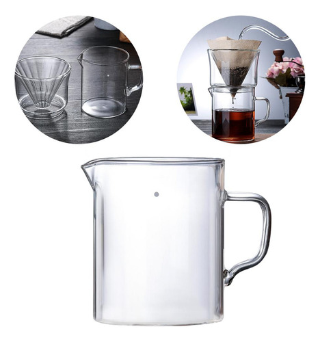 400ml Simple Filtro De Café De Vidrio Taza De Gotero Olla