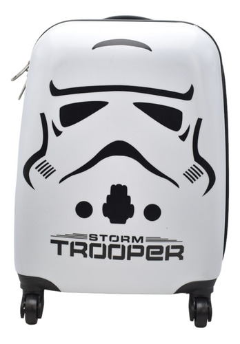 Maleta Con Ruedas Star Wars Storm Trooper Blanco 109043 Ruz 