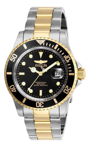 Reloj De Cuarzo Invicta Pro Diver Para Hombre Con Acero Inox