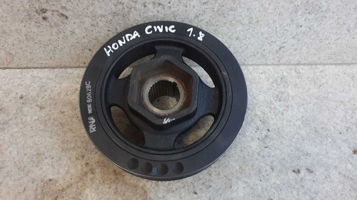 Polia Do Virabrequim Honda New Civic 1.8 2008 A 2011