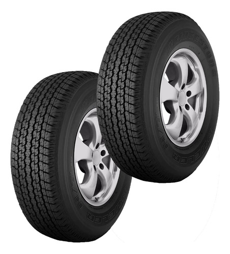 Paq 2 Llantas 205 R16 Bridgestone Dueler H/t 110/108r