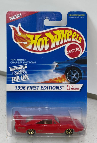 Hot Wheels 1970 Dodge Charger Daytona 1996 Escala 1/64