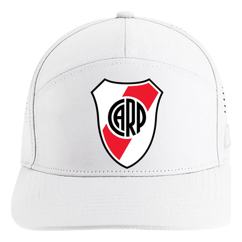 Gorra River Plate 5 Paneles Premiun White