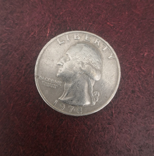 Moneda Americana Quarter Dollar 1978 (Usado)