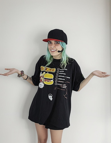 Remera Mc King Alejo Y Valentina Oficial