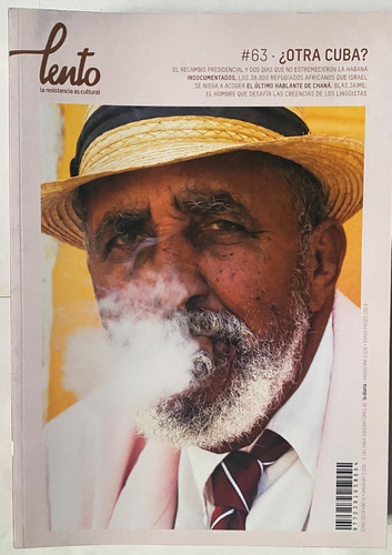 Revista Lento Nº 63 Actualidad Uruguaya, 2018 La Diaria, Rba