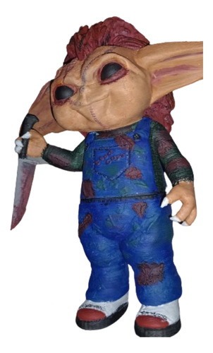 Figura De Colección Chucky X Grogu