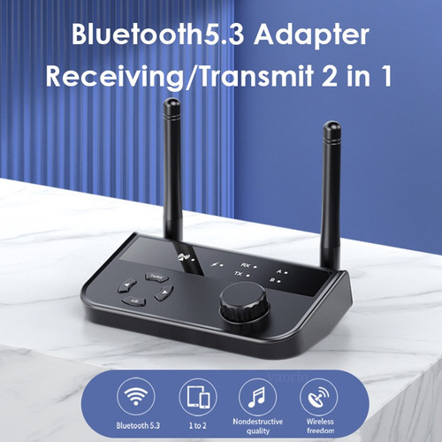 Transmisor De Audio Multipunto Bluetooth5.3 Receptor Aux/rca