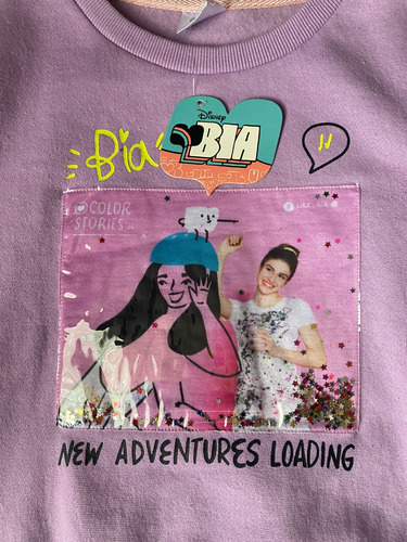 Poleron Bia Talla 8 - Original Disney