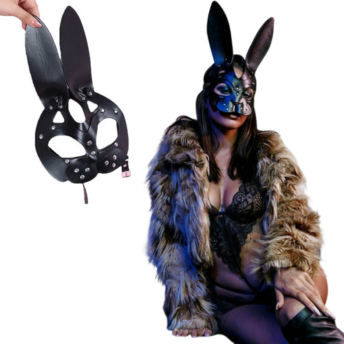 Mascara De Conejo Antifaces Elegantes Halloween Cosplay Sexy