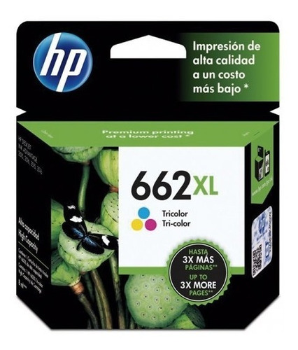 Cartucho De Tinta hp 662xl Color