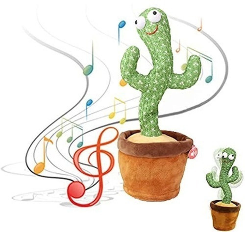 Cactus Bailarín Repetidor De Voz Canta Variedad Musica