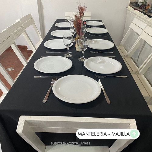 Alquiler Mesas Tablones Sillas Tijera Plegables Manteleria