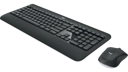 Kit Teclado Y Mouse Logitech Mk540 Grafito Color del mouse Negro Color del teclado Negro
