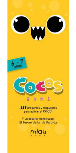 Cocos Game 6-7 Años, De Vario Es. Editorial Jaguar, Tapa Blanda En Español