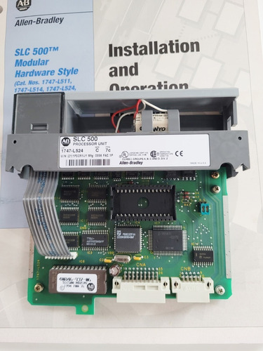 Allen Bradley Cpu 1747-l524 Para Clp Slc500 5/02 (Usado)